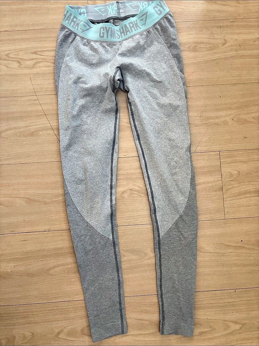 GYMSHARK Flex Leggings Gray Athletic